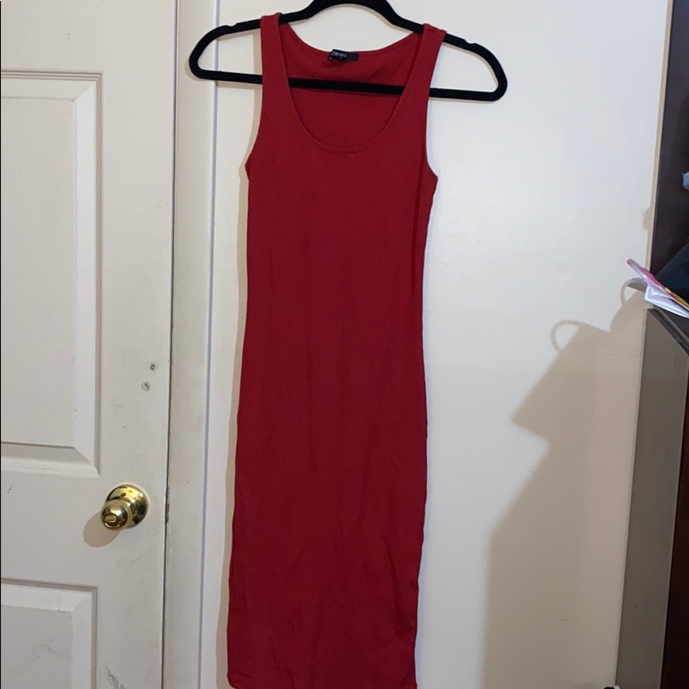Red dress